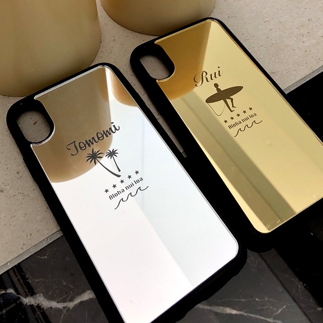 ̵̵̾ۡ Beach mirror case ӡ ߥ顼  ʤ ϥ磻 󥹥 Mirror ˤҤȤĤ ץ쥼Ȥ˺Ŭ ڥ  iphone15