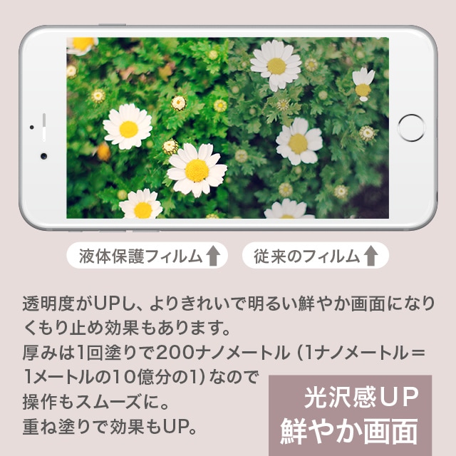 NANO�����ݸ�ե���������̵�����ɤ�վ��ݸ�ե���� ����9H NANO Hi-Tech 9H���饹�ե���� ���ɻ� �����ɻ� �������б� iPhone ���饹�����ƥ���