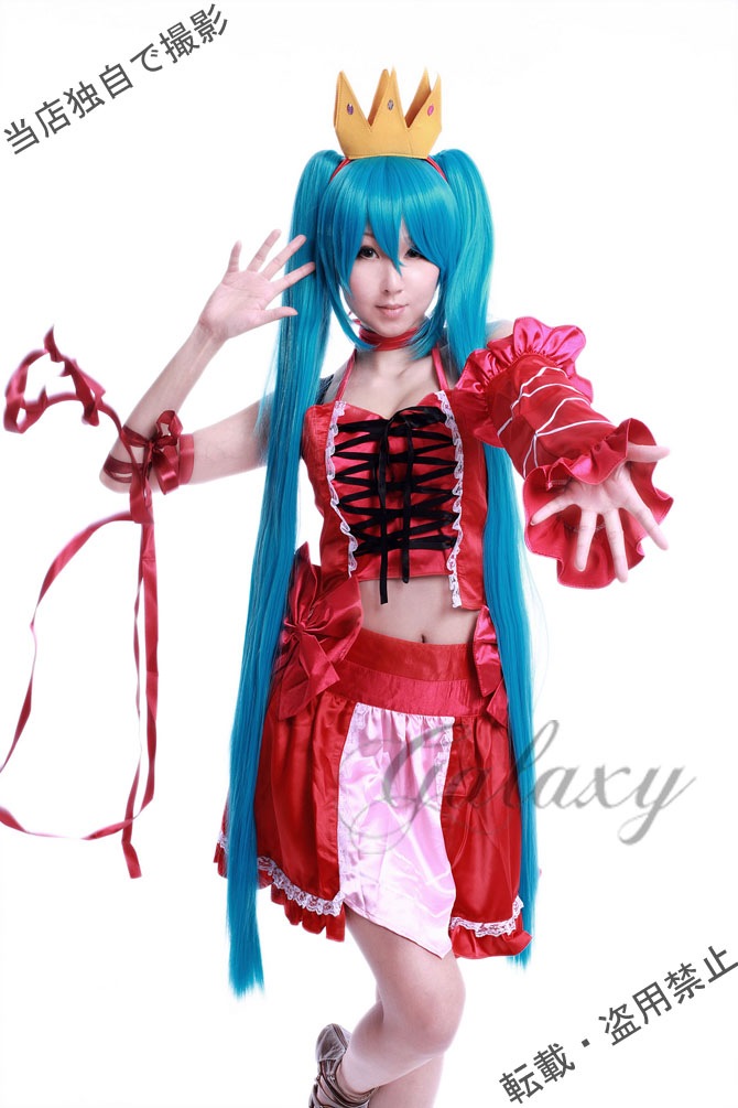 初音ミク ヴィンテージドレス コスプレ 衣装 cc0335s【あす楽対応