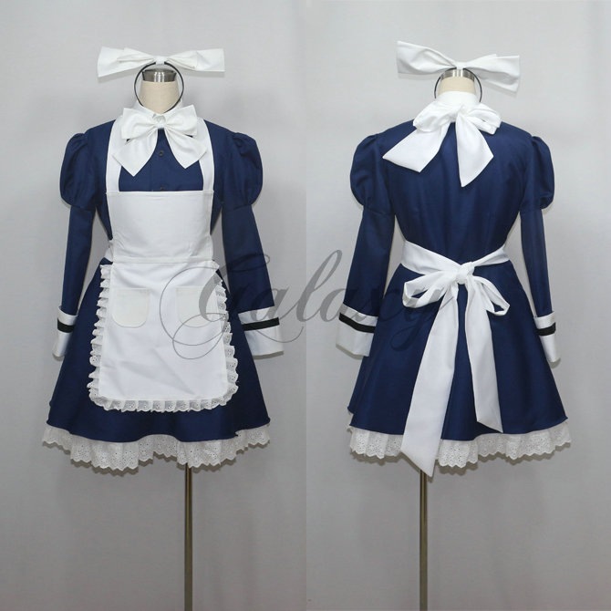 ハロウィンメイド 水色 メイド 服 Malymoon ジャージメイド服 コスプレ