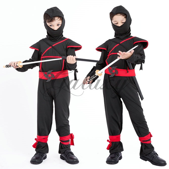 ハロウィン忍者 子供 キッズ くのいち クノイチ 忍 忍者スーツ ps3128