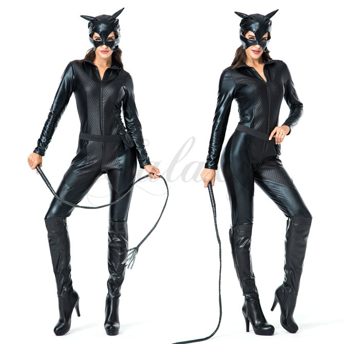 ハロウィン ボンテージ キャットウーマンネコ アニマル 猫