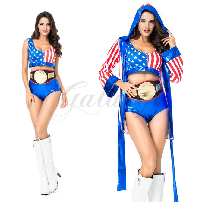 ハロウィン ワールドチャンピオン 女性 ボクサー ボクシング 格闘技