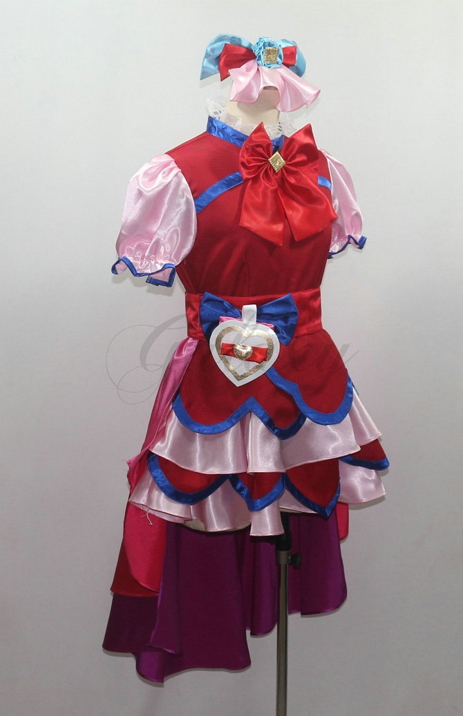 HUGっと！プリキュア 愛崎えみる キュアマシェリ コスプレ衣装