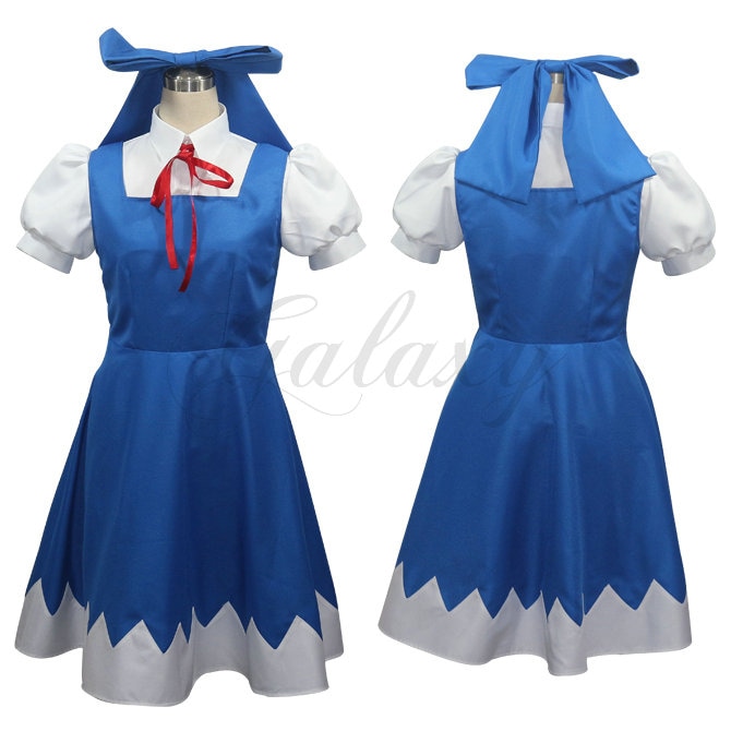 東方Project チルノ コスプレ衣装フルセット 東方 チルノ コスプレ