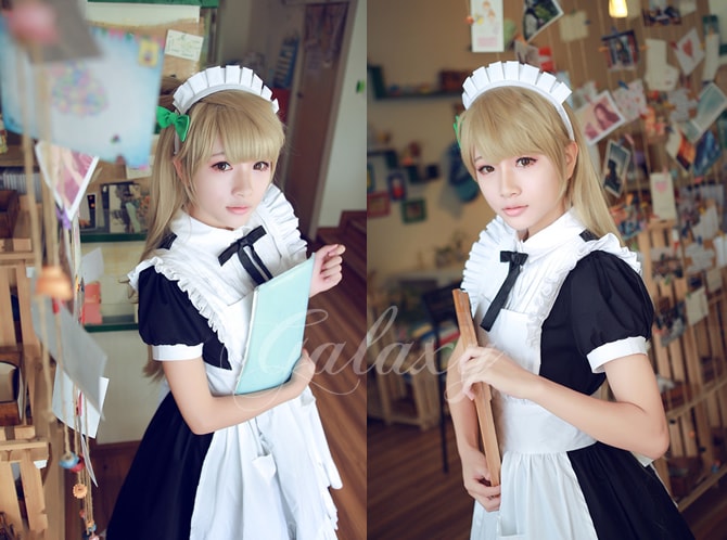 ラブライブ！lovelive! メイド服 南ことり コスプレ衣装 jyc047(jyc047