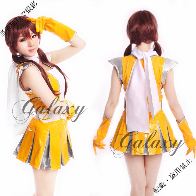 ももいろクローバー ももクロ コスプレ 衣装 イエロー 玉井詩織 cc0788