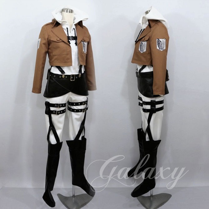 進撃の巨人 コスプレ 衣装 Amazon.co.jp: 進撃の巨人 The Final Season ミカサ