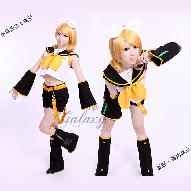 VOCALOID 鏡音リン コスプレ衣装 cc0357(cc0357)(cc0357)(cc0357
