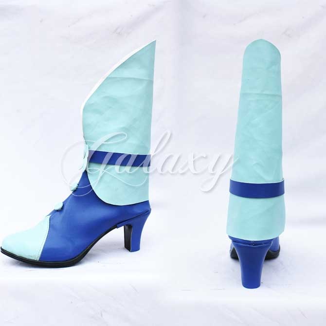 キュアマリン　コスプレ(女性Sサイズ)＋ブーツ(23cm)＋他付属品 ハートキャッチプリキュア! 来海えりか キュアマリン コスプレ靴