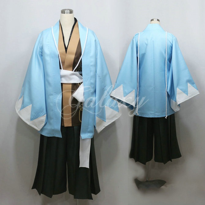 薄桜鬼 ～新選組奇譚～ 沖田総司 和服 コスプレ衣装 cc1719