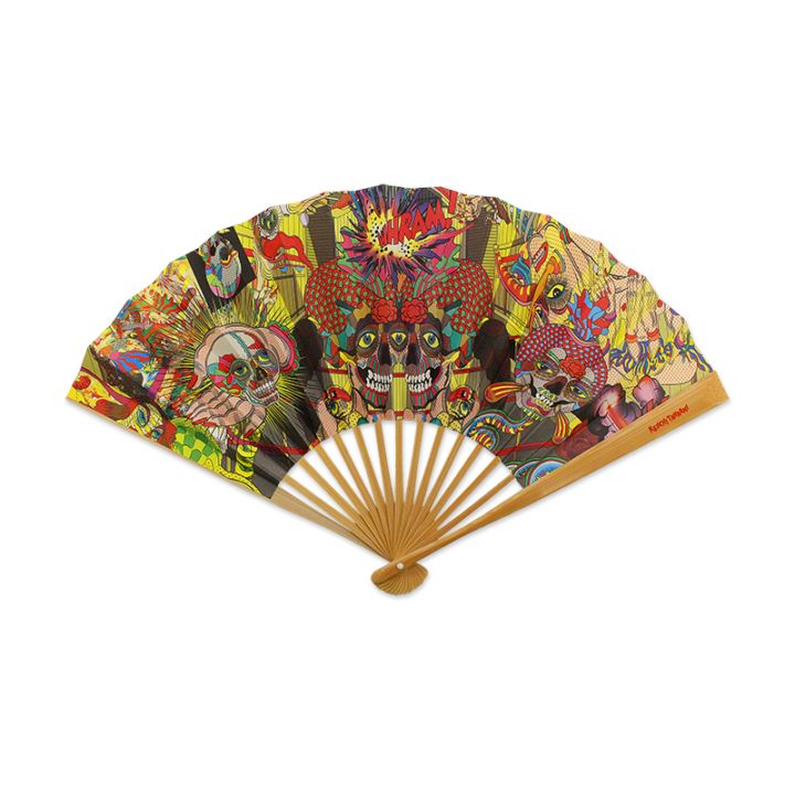 田名網敬一｜扇子