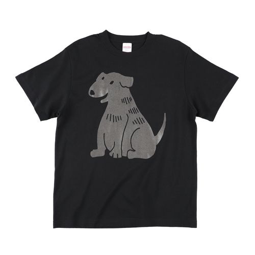 キュンチョメ | 野良犬を着る:トゥラ Tシャツ(ブラック)