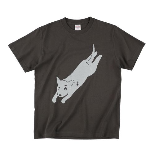 キュンチョメ | 野良犬を着る:キューティー Tシャツ(スミ)