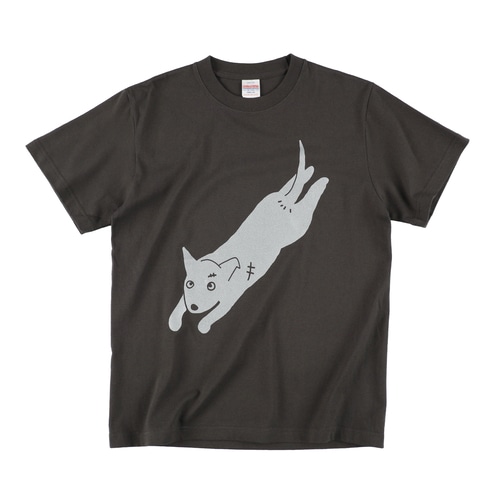 キュンチョメ | 野良犬を着る：キューティー Tシャツ(スミ)