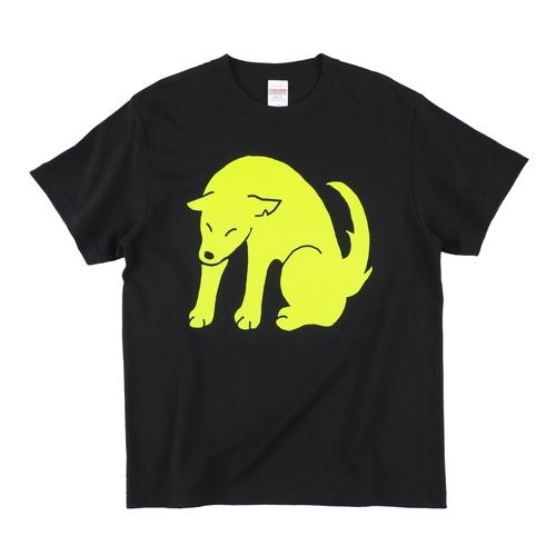 キュンチョメ | 野良犬を着る:ジャッキー Tシャツ(ブラック )