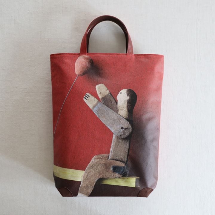 CHRISTMAS HILLS 2024 限定 フラッグリサイクルバッグ｜縦型マチあり