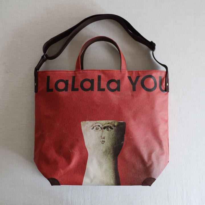 CHRISTMAS HILLS 2024 限定 フラッグリサイクルバッグ｜縦型マチあり