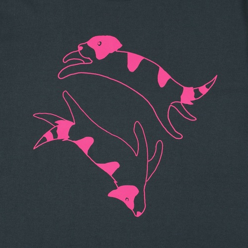 キュンチョメ | 野良犬を着る:Tシャツ(メリーエイ グレイッシュグリーン)