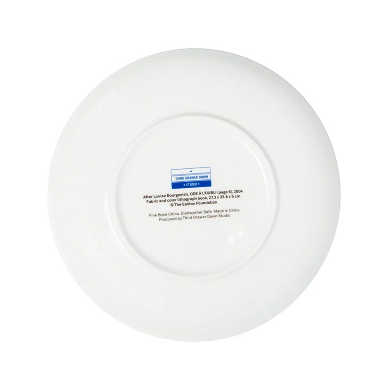 ルイーズ・ブルジョワ |  FINE BONE CHINA PLATE: RED DOTS 