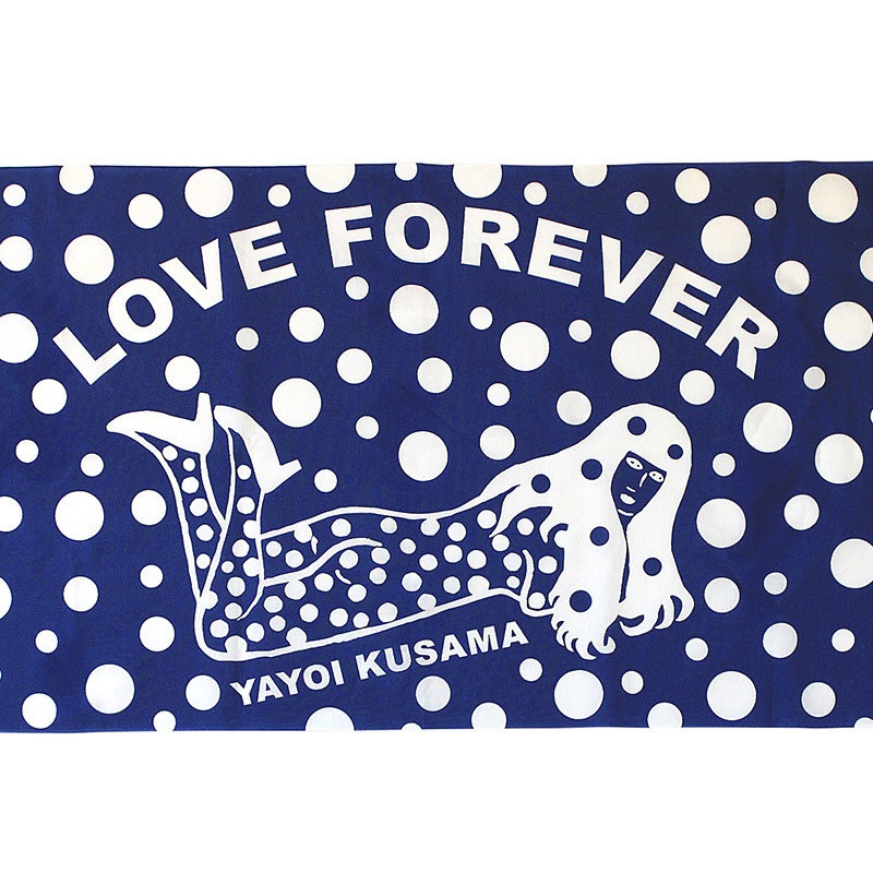 草間彌生 ハート型 小物入れ LOVE FOREVER 陶器 ドット 水玉 Yayoi
