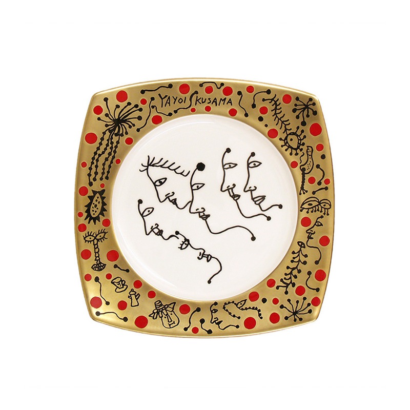 【実店舗取り扱い商品｜Available in Our Flagship Shop】草間彌生 | ディナープレート 未来