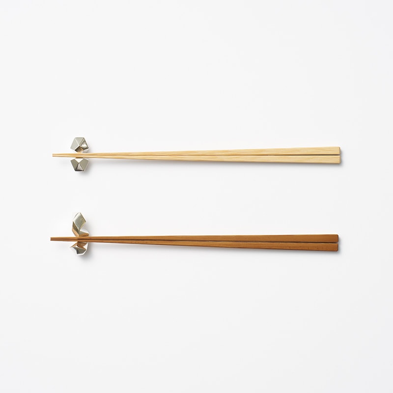 オラファー・エリアソン|リサイクルピュアシルバー 箸置き 双対称11面体