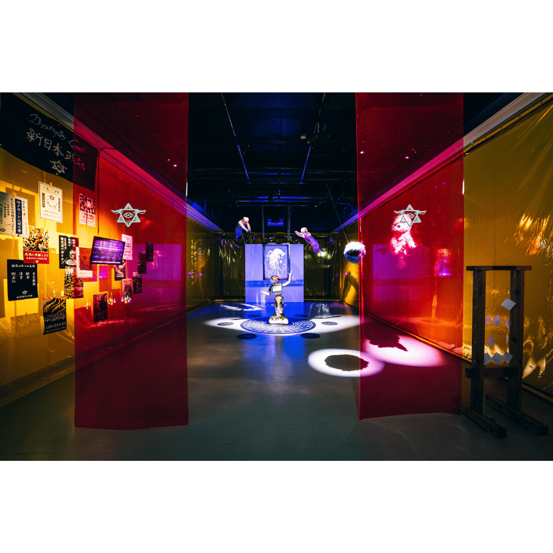 市原えつこ｜ヤギ教団 信者証 アクリルキーホルダー