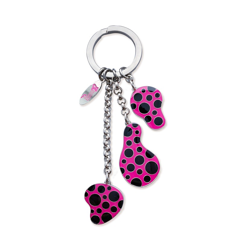 草間彌生キーホルダー