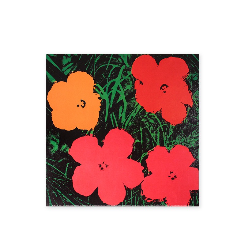 アンディ・ウォーホル | ポスター Flowers F