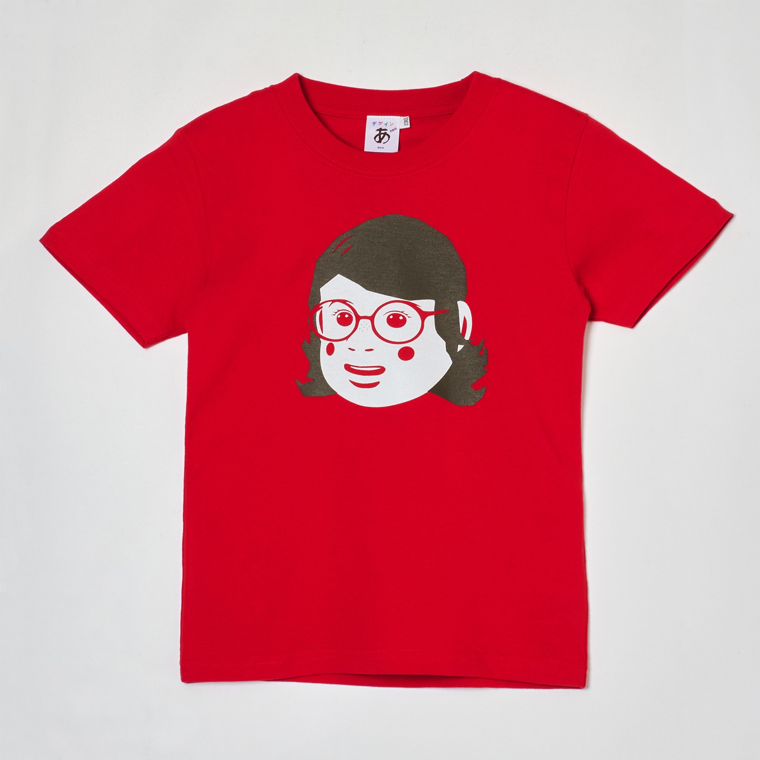 Tシャツ DDDS あんちゃん　レッド【キッズ用】｜デザインあ展neo