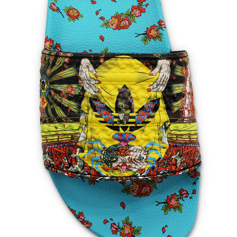 田名網敬一｜Keiichi Tanaami × adidas Originals Adilette Tanaami 