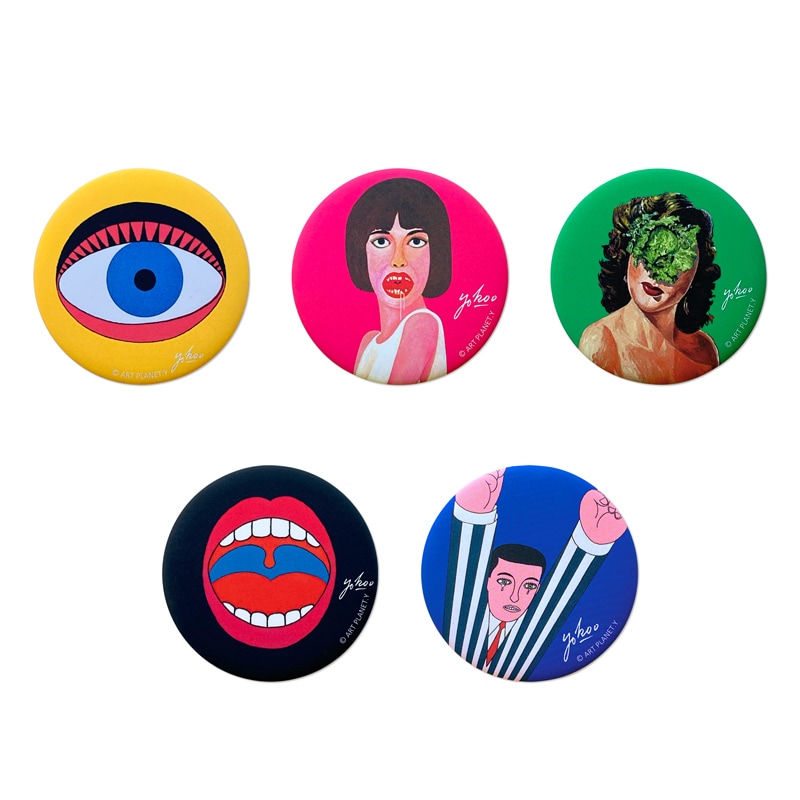 横尾忠則 | 缶バッジセット