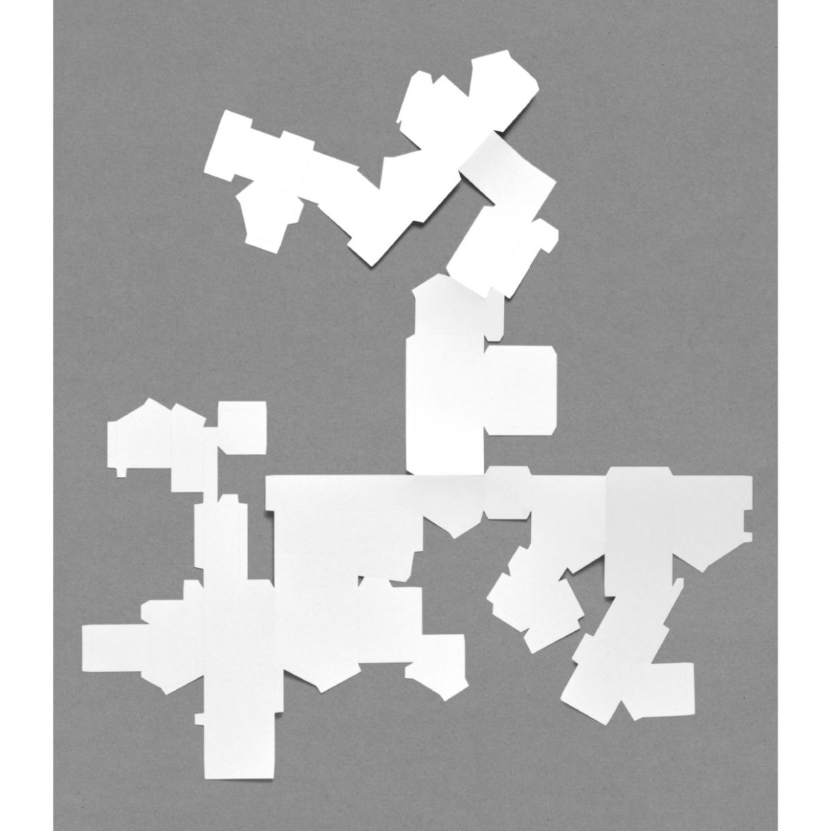 「藤本壮介の建築:原初・未来・森」展|ペーパークラフト 「東京アパートメント」