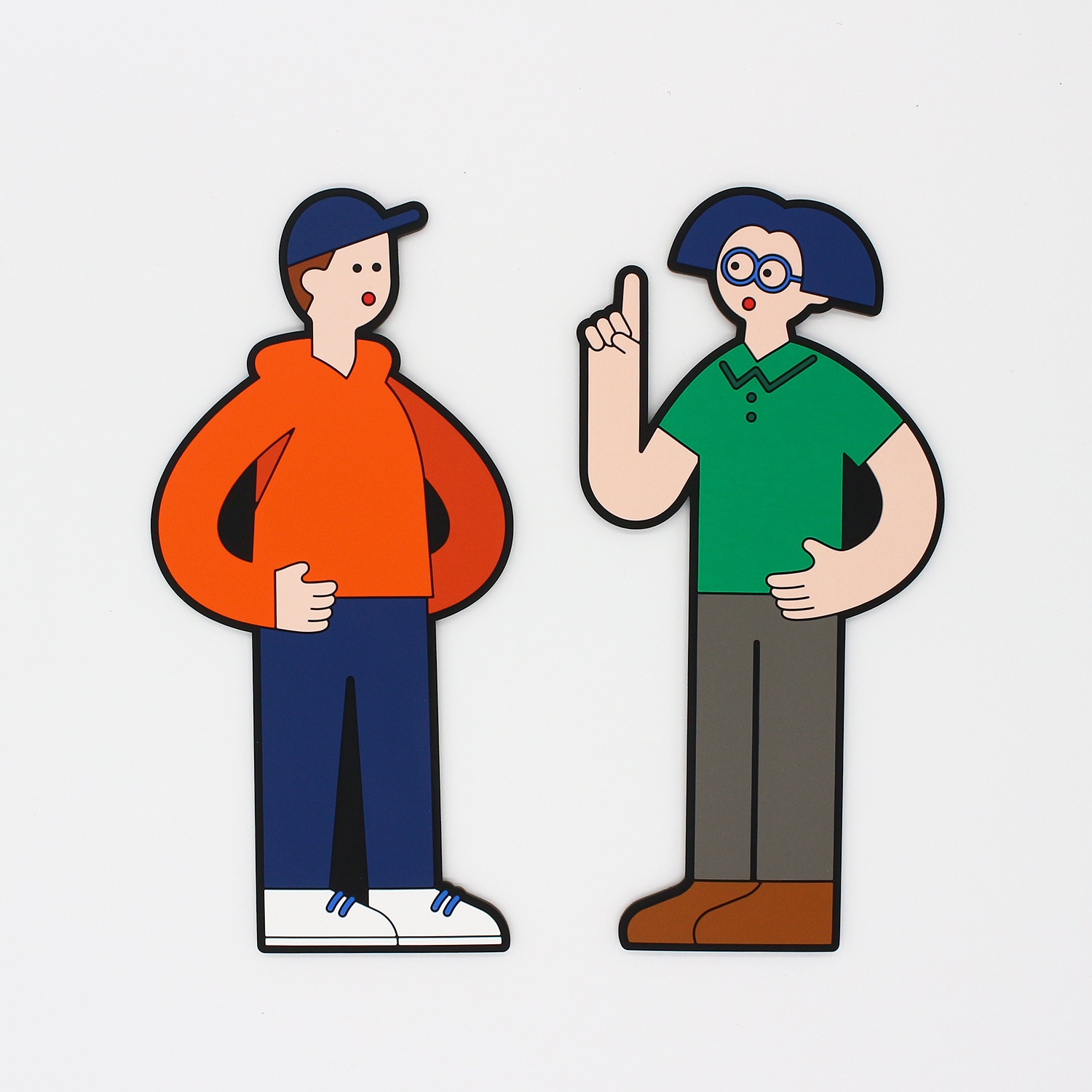 おしらせします ラバーマグネット|デザインあ展neo