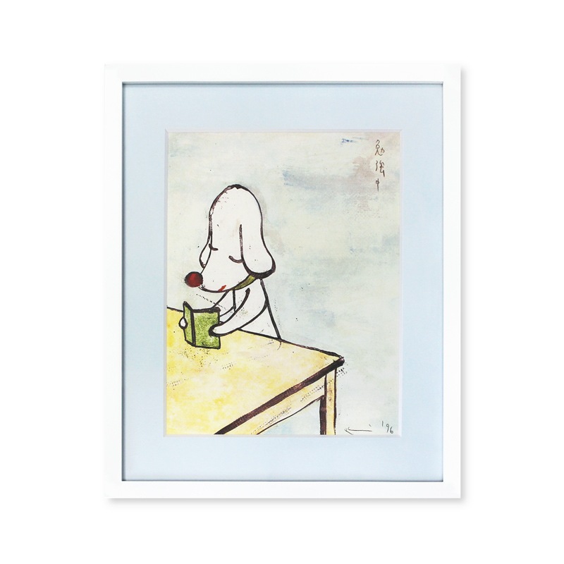 奈良美智 | 特別額装版ポスター  勉強中