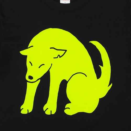 キュンチョメ | 野良犬を着る:ジャッキー Tシャツ(ブラック )
