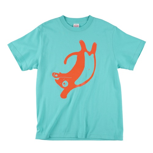 キュンチョメ | 野良犬を着る:Tシャツ(バンディード ミントグリーン)