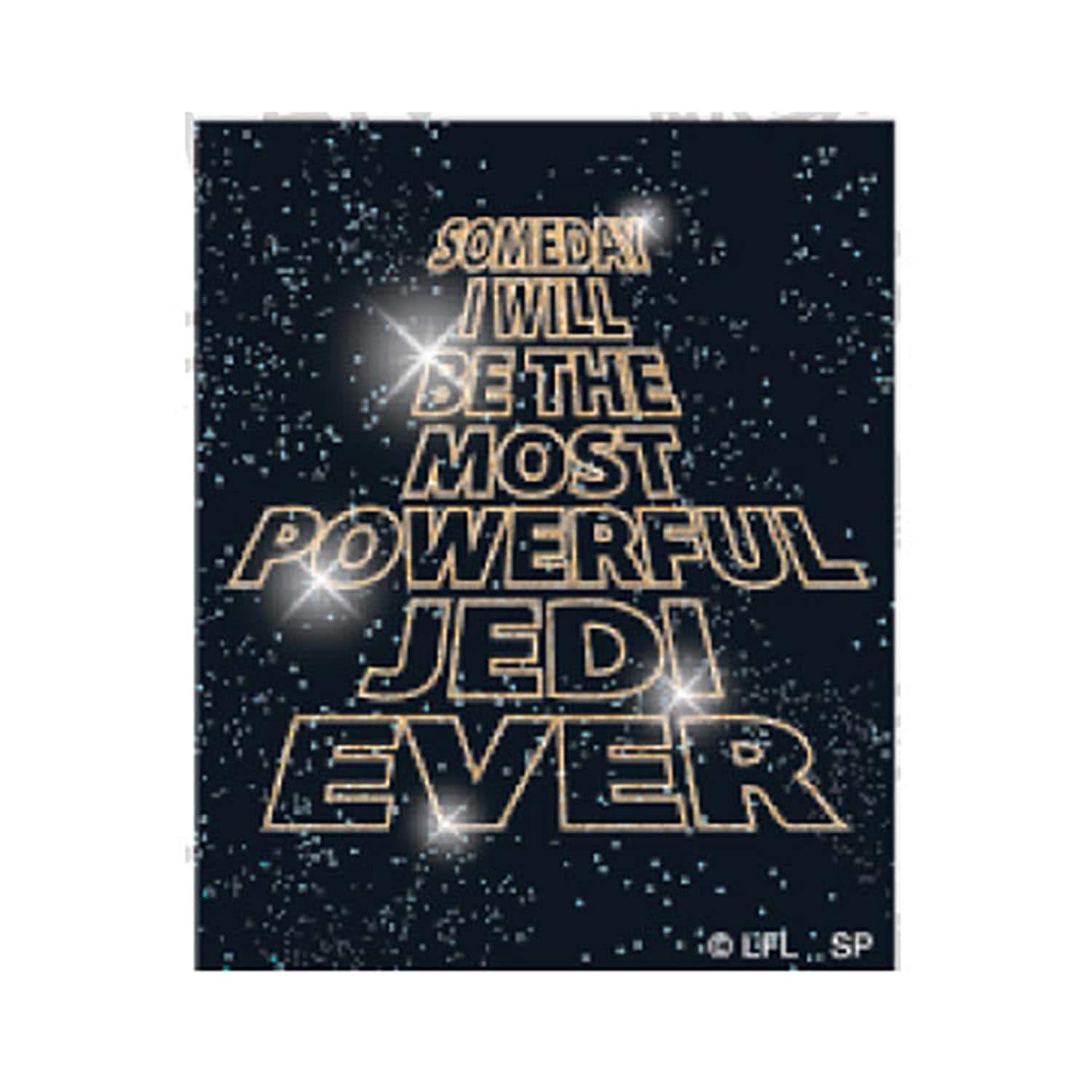 [公式] STAR WARS スター・ウォーズ キャラクターステッカー JEDI EVER GOLD
