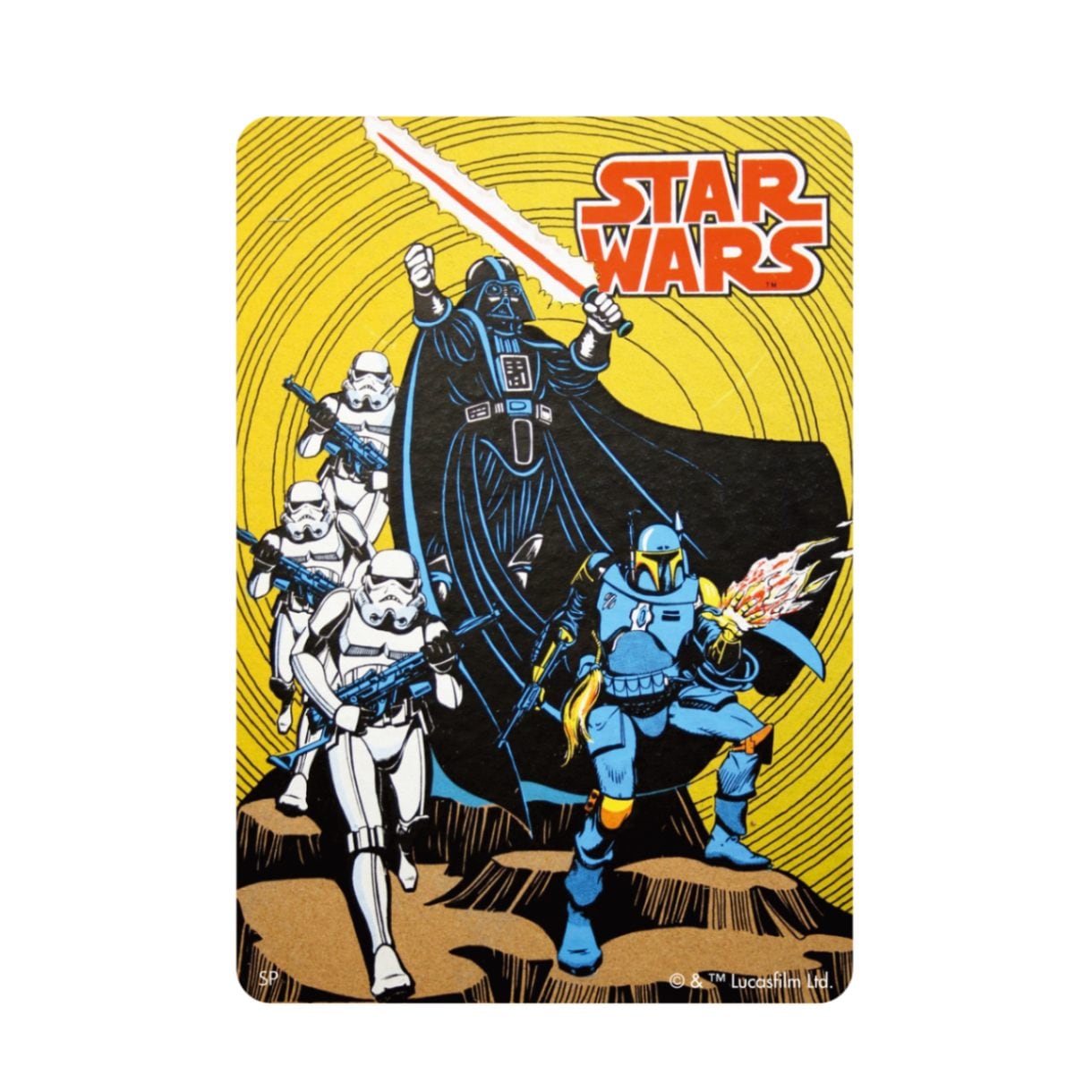 [公式] STAR WARS スター・ウォーズ キャラクターステッカー カバー01