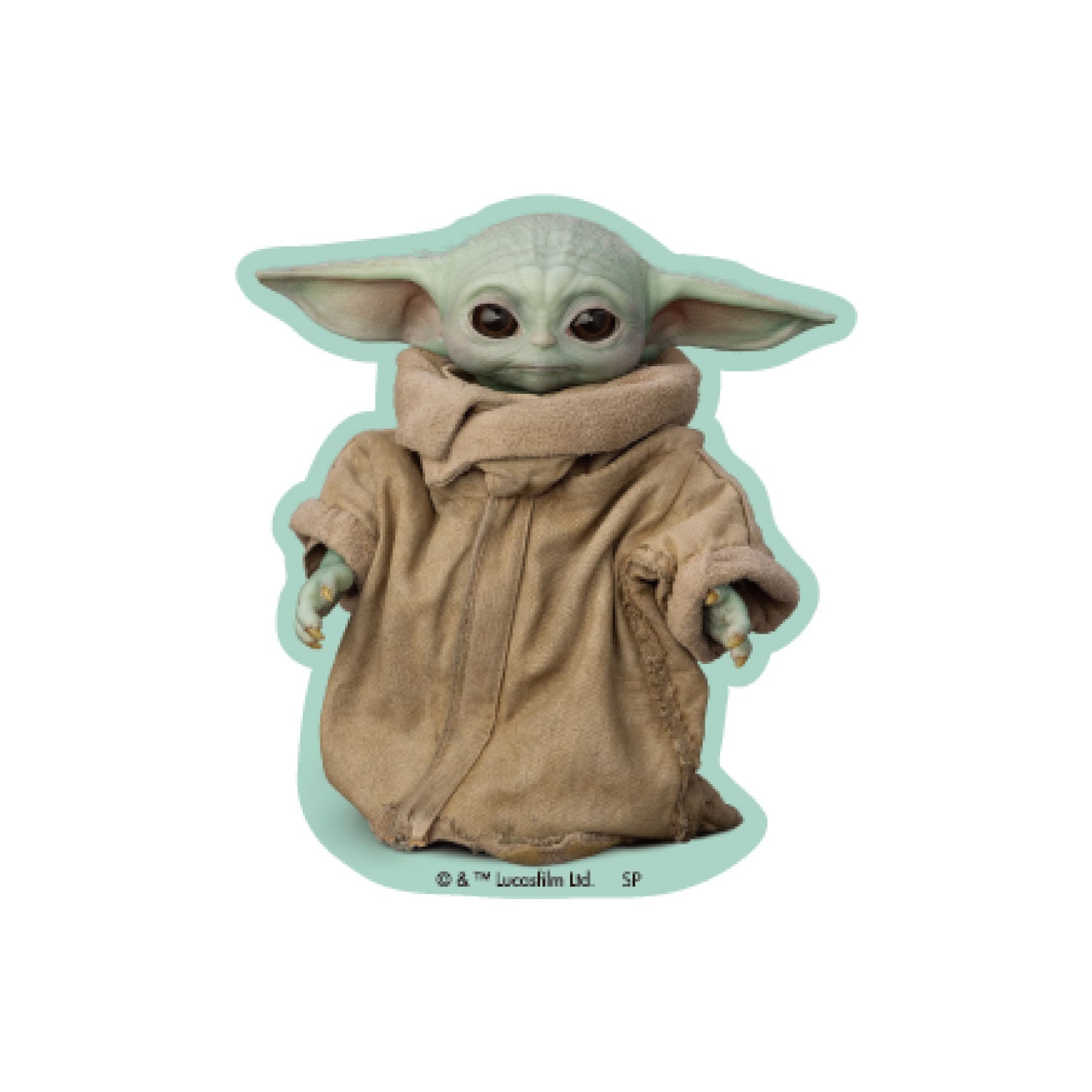 [公式] STAR WARS スター・ウォーズ キャラクターステッカー グローグー