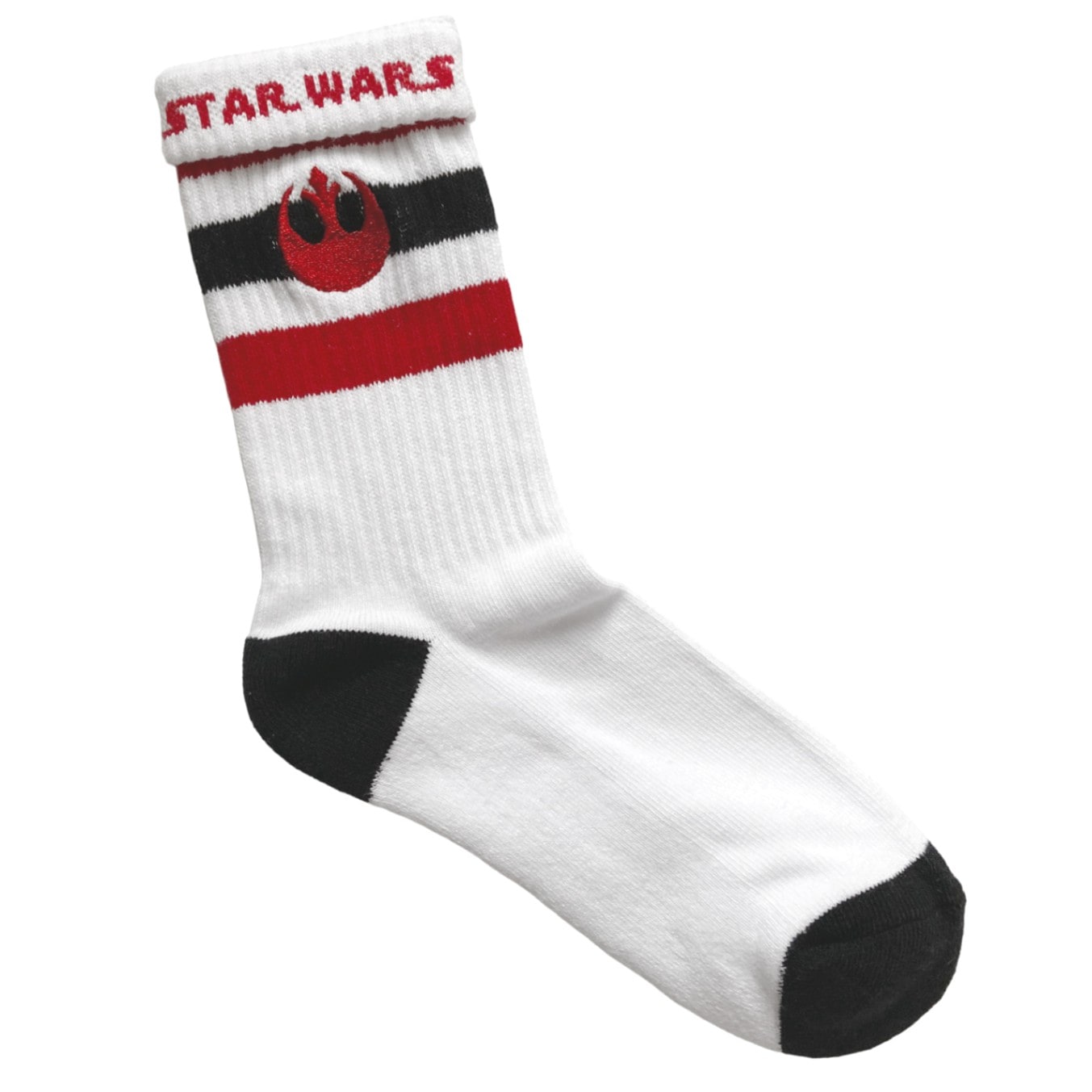 [公式] STAR WARS  刺繍靴下　ラインソックス　反乱軍マーク