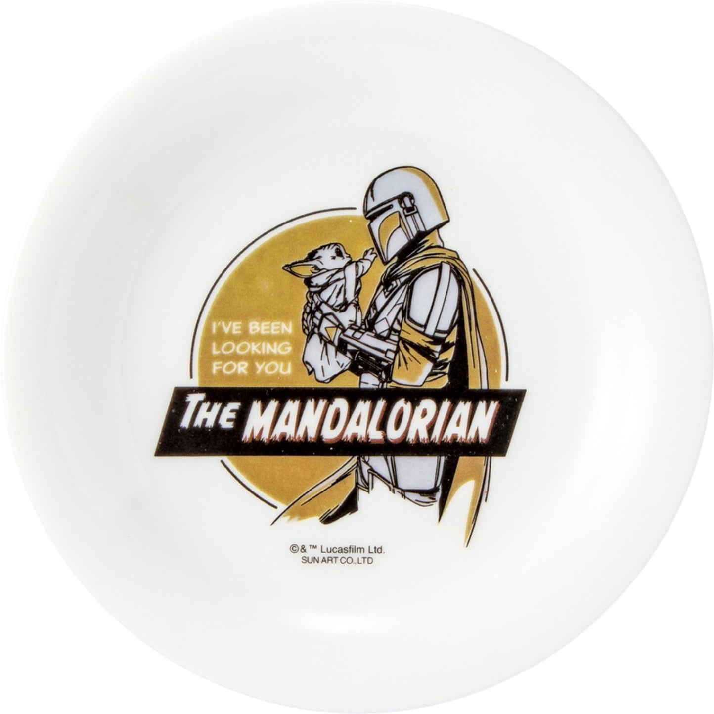 [公式] STAR WARS　プレート　マンダロリアン＆グローグー（2024東京コミコン先行販売）
