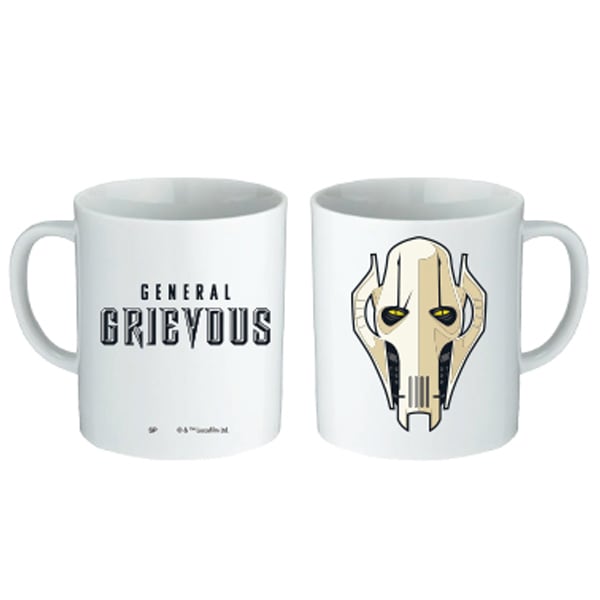 [公式]  STAR WARS　マグカップ グリーヴァス将軍フェイス＆ロゴ（2024東京コミコン先行販売）
