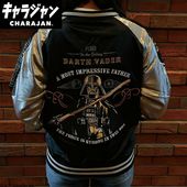 STAR WARS グローグーグリーンスカジャン スターウォーズ ヨーダ グレートグリーン スカジャン L STAR WARS ブルゾン