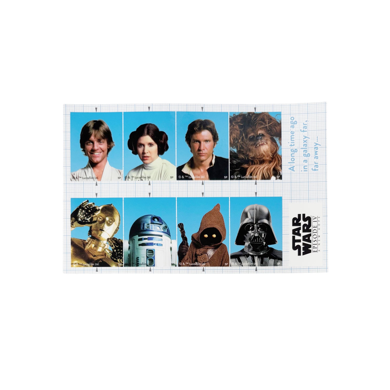 ★2025東京コミコン先行商品　[公式]  STARWARS ＥＰ４ 証明写真風ステッカー