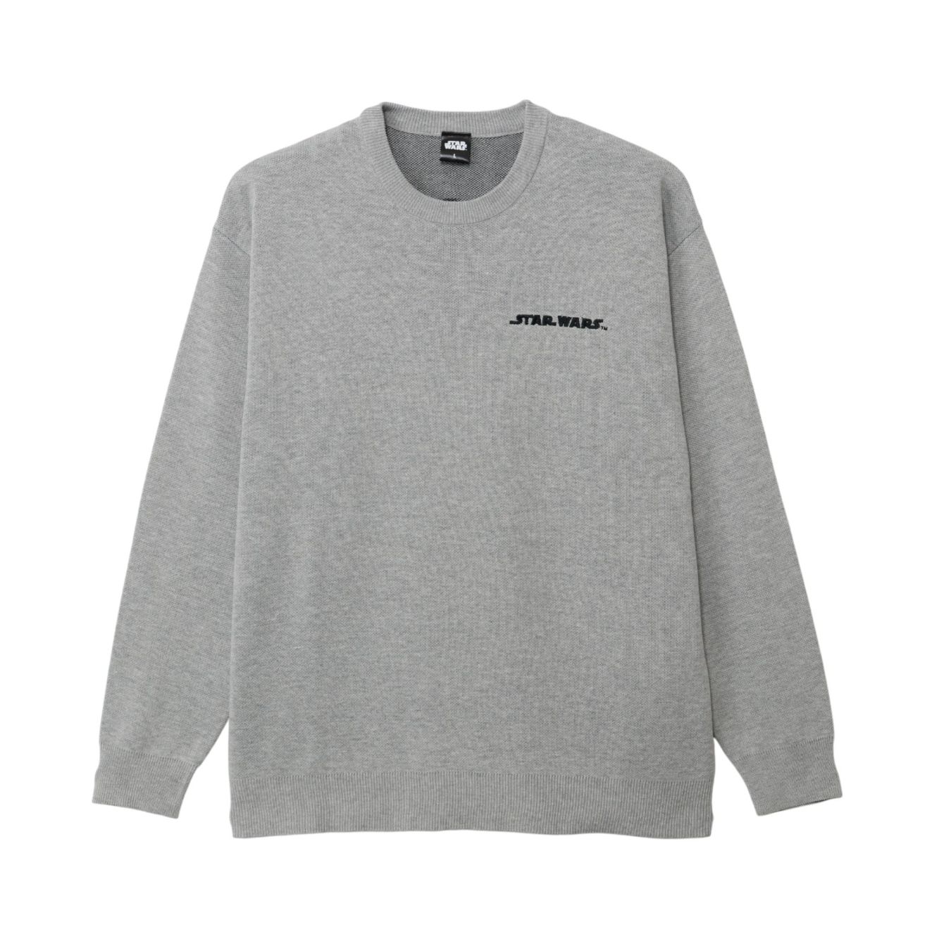 ★2025東京コミコン先行商品　[公式]  STAR WARS ジャガードニット ロゴ ライトグレー