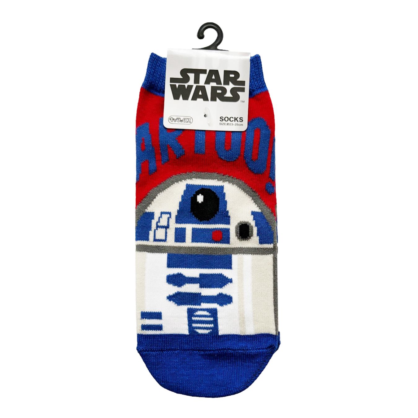 [公式] STAR WARS スター・ウォーズ  キャラックス 靴下　R2-D2 ポップ