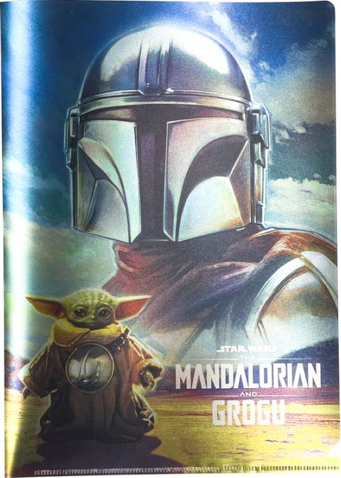[公式]  STARWARS マンダロリアン・アンド・グローグー メタリッククリアファイルＡ