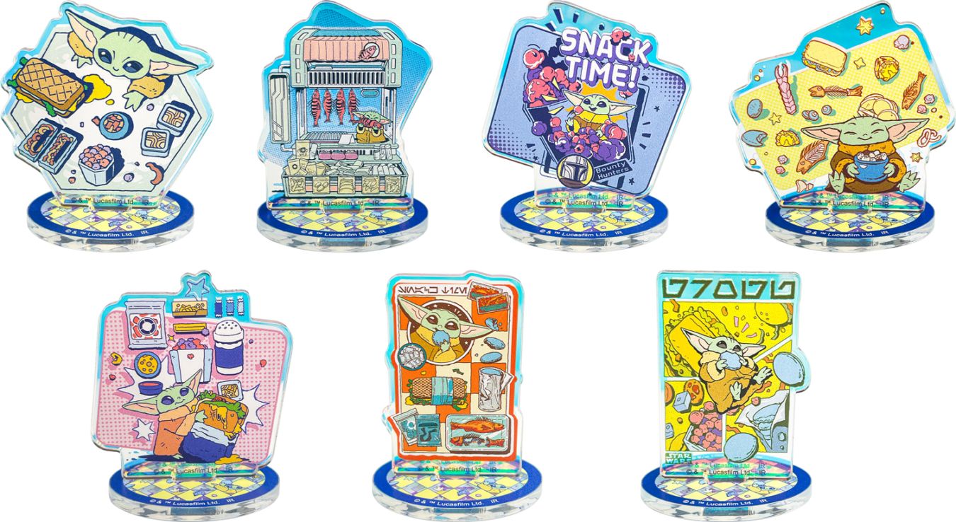 [公式]  STARWARS マンダロリアン・アンド・グローグー ブラインドオーロラ アクリルスタンド（単品）